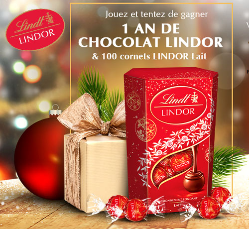 Jeu Concours : Lindt - Chocolat - Tous Testeurs
